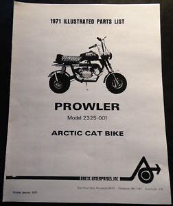 prowler mini skid parts manual